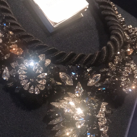 Special Authentic Swarovski Black Shourouk Collar Necklace. - Picture 12 of 14
